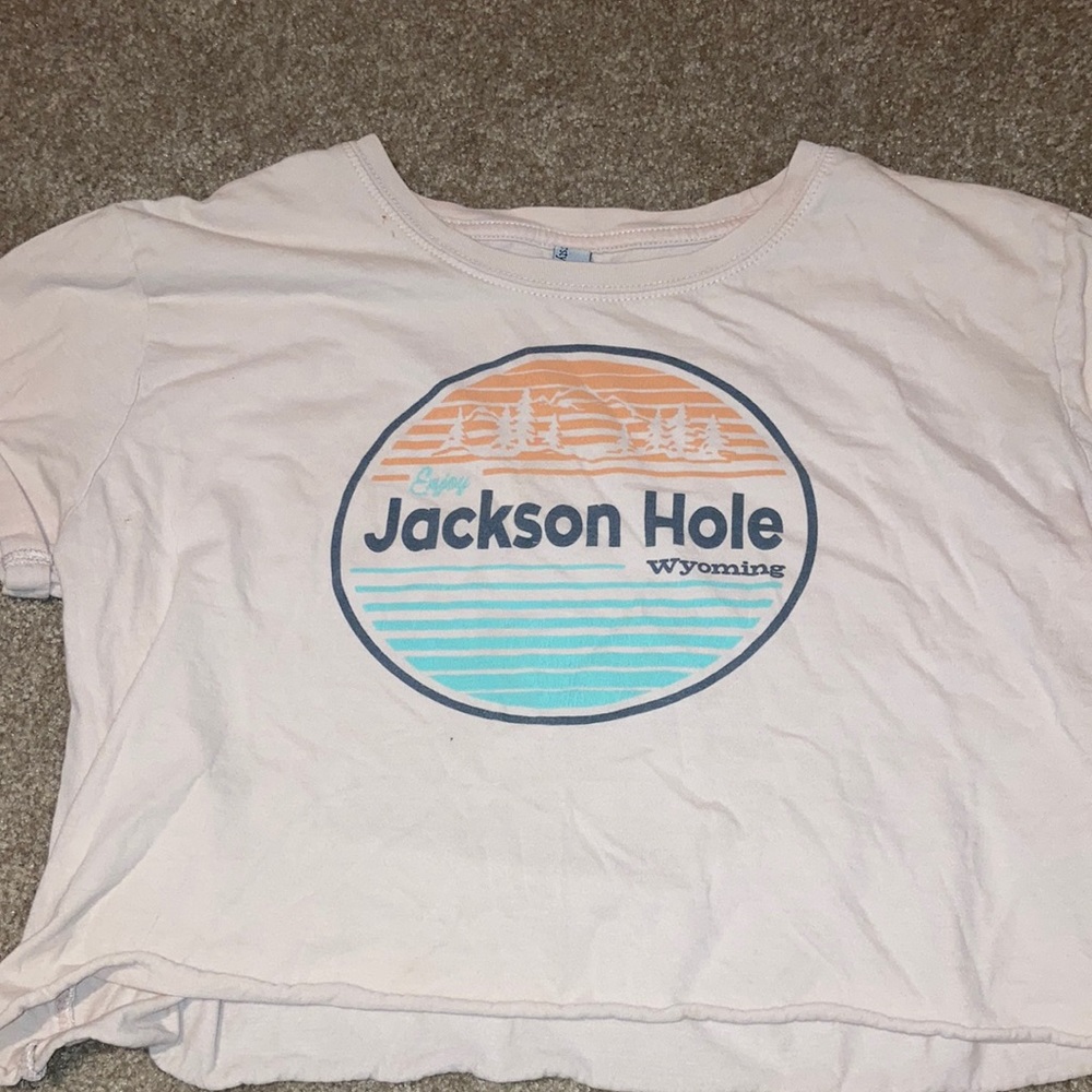 Jackson Hole WY Crop Top
